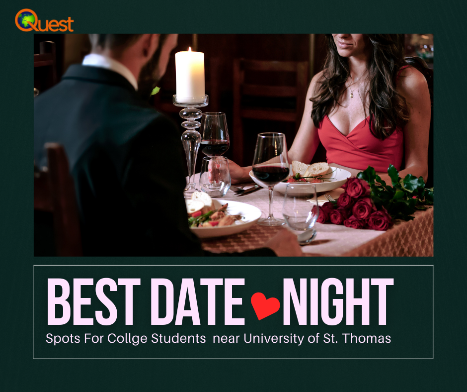 Best date night spots for college students near University of St. Thomas