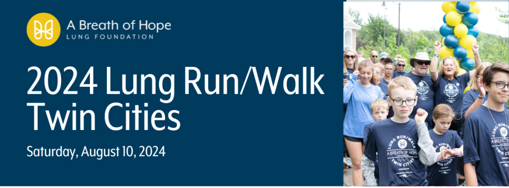 Aug 10th: 2024 Lung Run/Walk Twin Cities