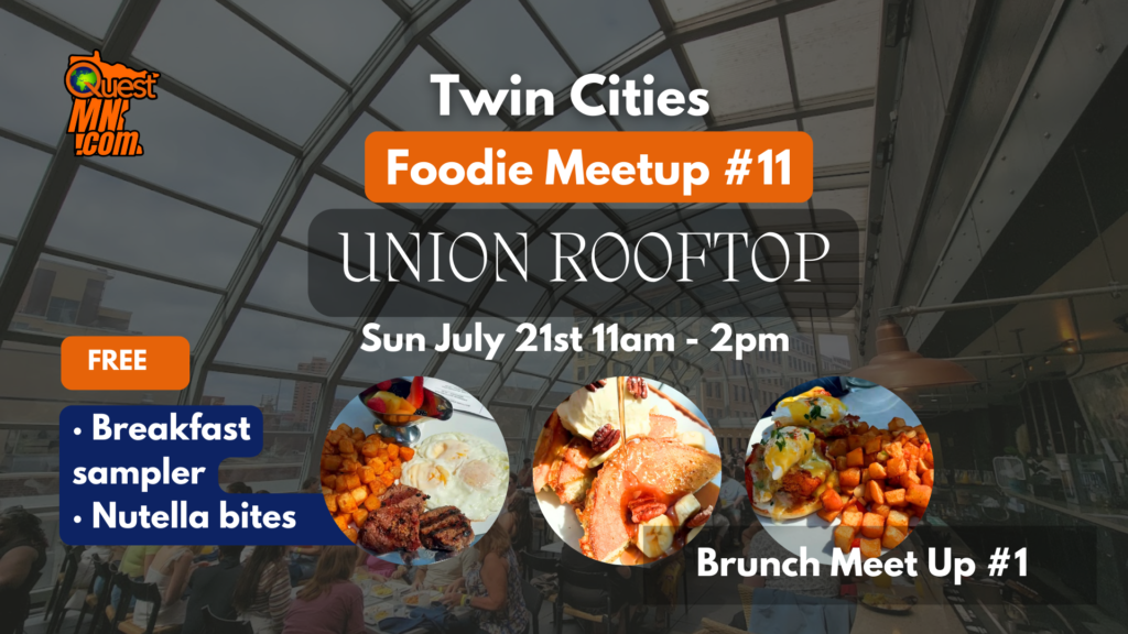 Brunch with DJ at Union Rooftop: Twin cities Foodie Meet Up #11