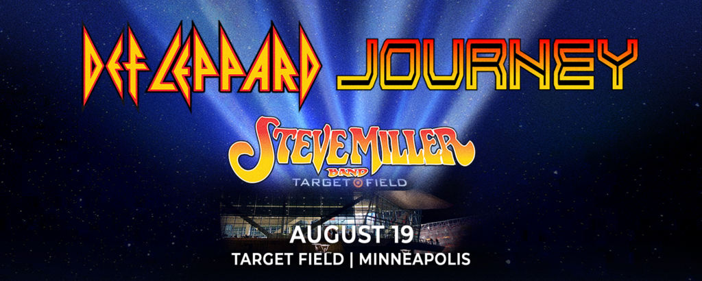 Aug 19th: Def Leppard w/ Journey & Steve Miller Band