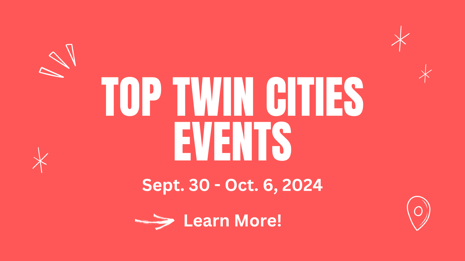 Top Twin Cities Events: Sept. 30 - Oct. 6, 2024 | Festivals, Concerts, Sports, and More!