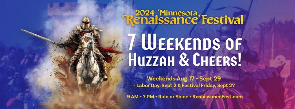 Step back in time for jousting, medieval feasts, and artisan shopping at the last weekend of the Renaissance Festival. Time: 9:00 AM – 7:00 PM Location: Shakopee, MN Learn More