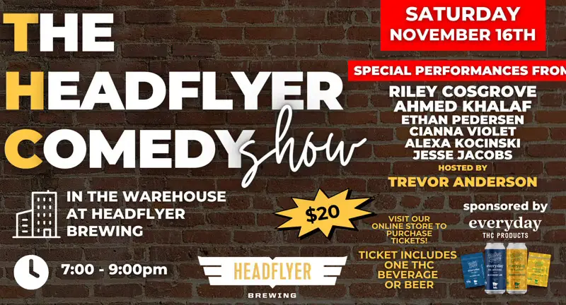 Comedy Show at HeadFlyer Brewing